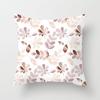 New Pink Geometric Ultra-short Velvet Pillow Case Home Sofa Cushion Pillow