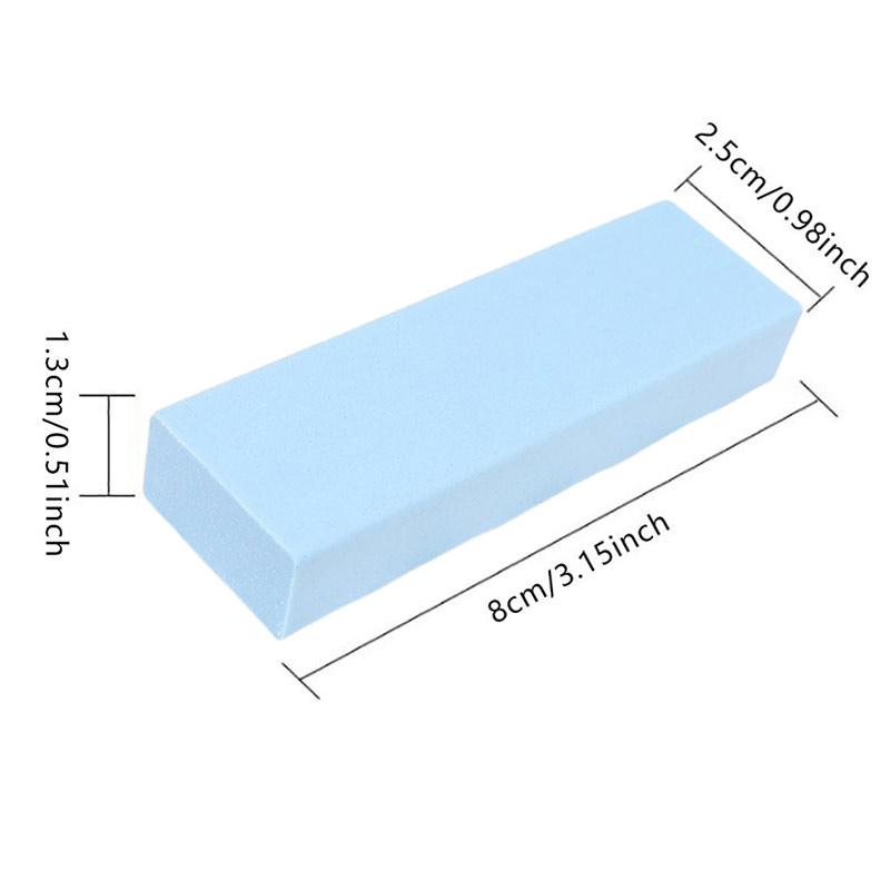 

Ластик - Magic Eraser для удаления пятен из нержавеющей стали, артефакт для дезинфекции нержавеющей стали для кухни 8x2.5x1.3cm синий