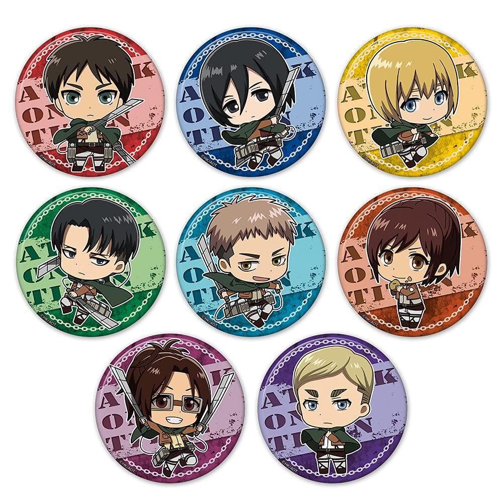 

Attack on Titan Trading Can Badge vol.2 (BOX)