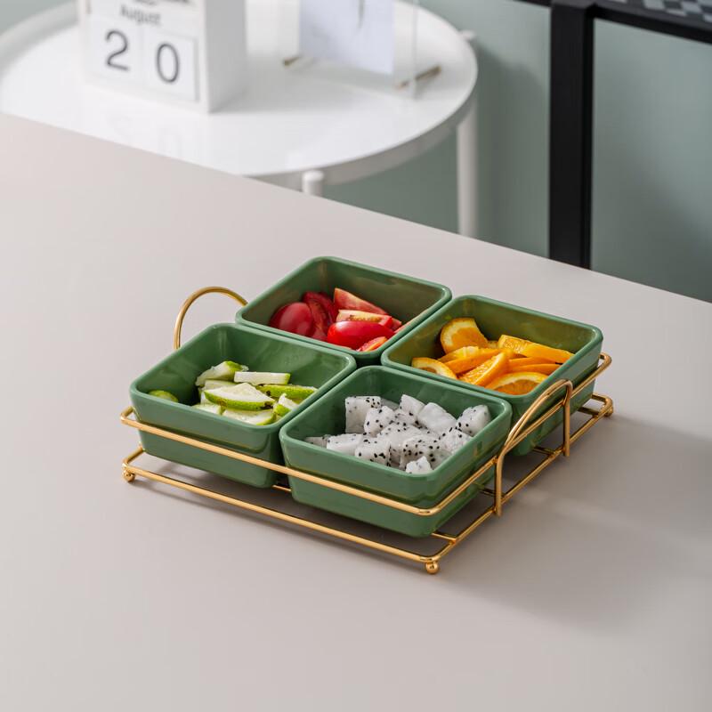 Hanyou Melamine Compartment Serving Platter