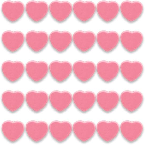 Fridge Magnets - 10 PCS Strong Heart Refrigerator Magnets, Heavy Duty Small Magnets for Whiteboard, Kitchen, Office, Crafts, Locker, Classroom & розовый