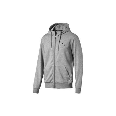 Casual Hoodie Zip Cardigan Jacket Men Outerwear Grey 593135-03