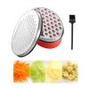 Cheese Graters PP Workmanship Vegetable Craftsmanship Utensils Grinding Tool with Brush Kitchen Supplies Metal Zester