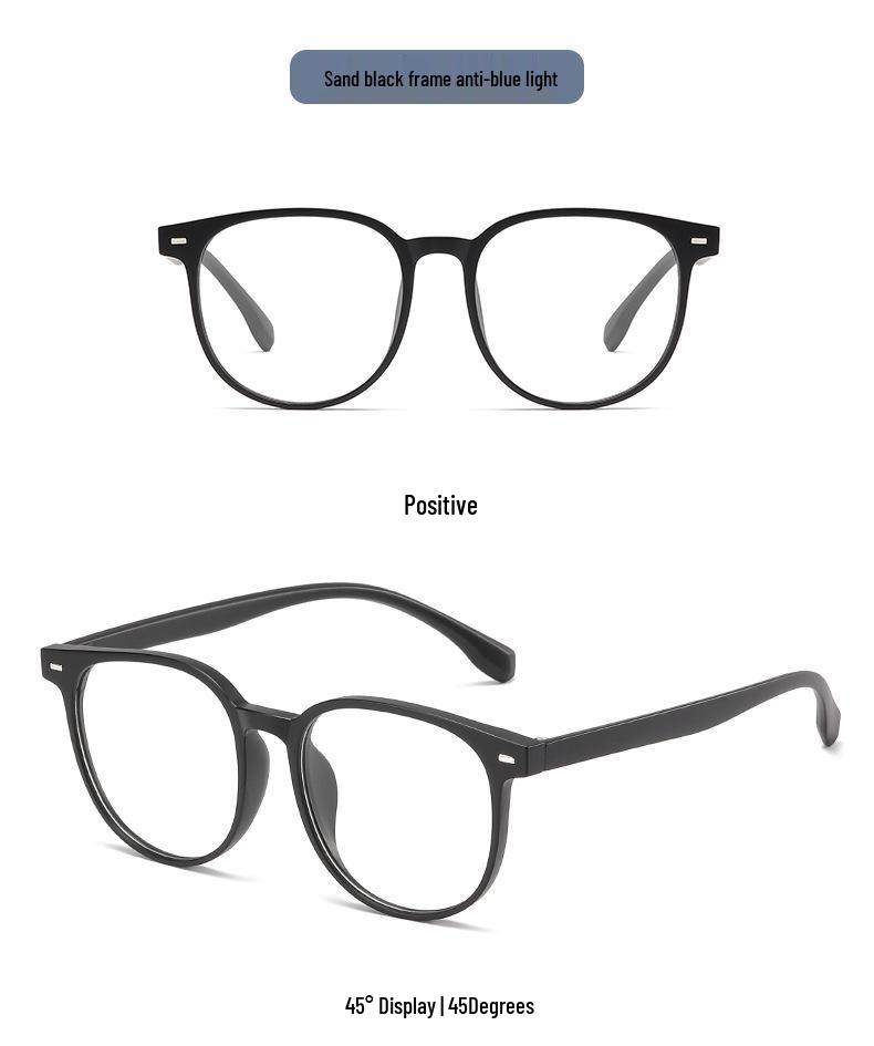 1256 Ultraleichter TR90 Optischer Brillenrahmen für Damen und Herren - High-End, Großrahmen, Kompatibel mit Korrektionsgläsern