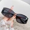 Retro Y2k Hollow Out Sunglasses With Pc Lenses For Festival Wear And Fashion Demonstrations