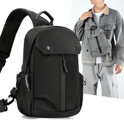 Women Chest Bag Men's Business Crossbody Bag Outdoor Oxford Cloth Phone Bag Leisure Student Travel Bag Schoolbag Waist Packs