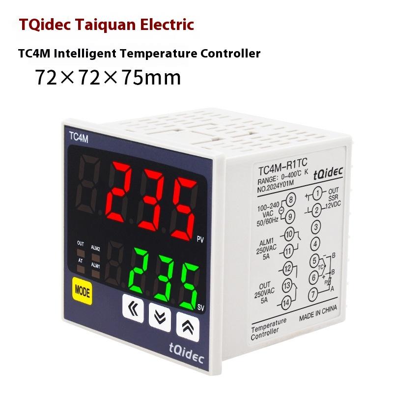 Digital PID Temperature Controller Multi-Input Smart Thermostat with LED Display Thermoregulator