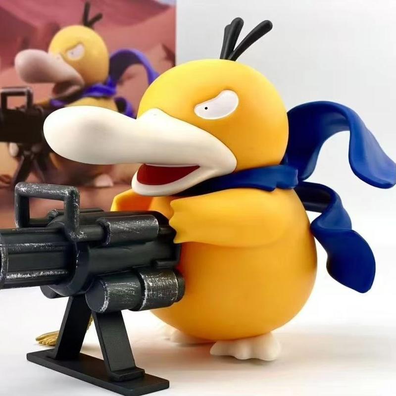 Psyduck Figure 9cm Anime Ornament Cross-Dressing Creative Action Figure Collectible Toy for Fans