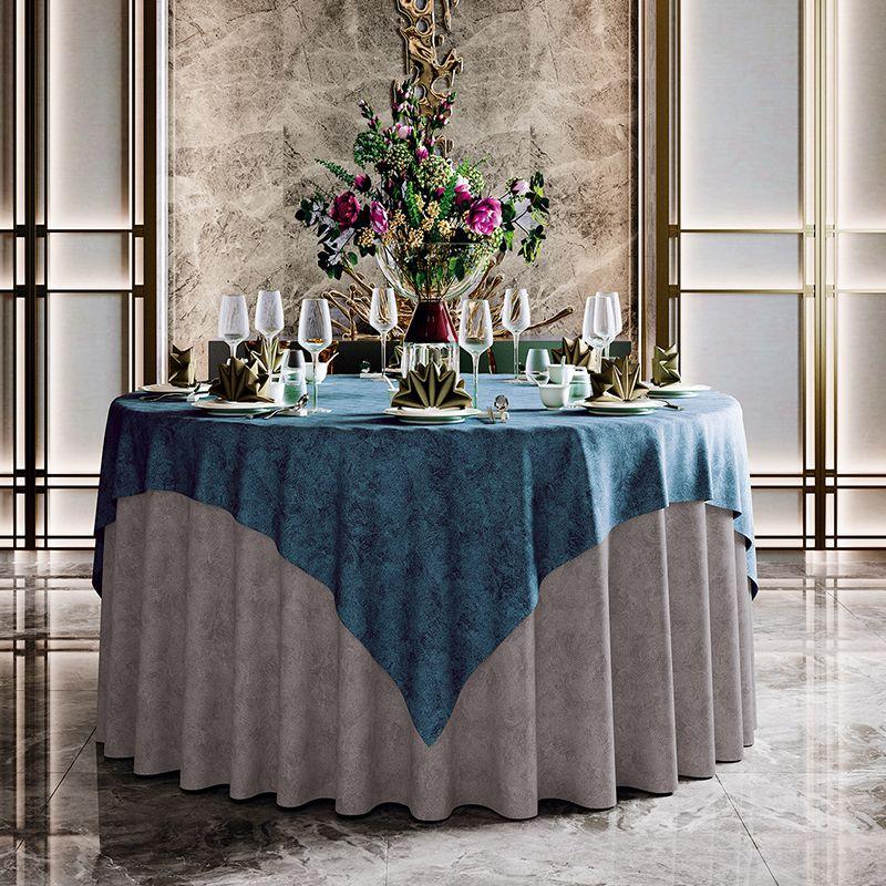 

New Arrival Hotel Large round Tablecloth Restaurant Banquet Restaurant Table Cloth Fabric round Tablecloth Dark Pattern Rectangular Tablecloth A1-3 + A1-6 Customized special shooting, no return