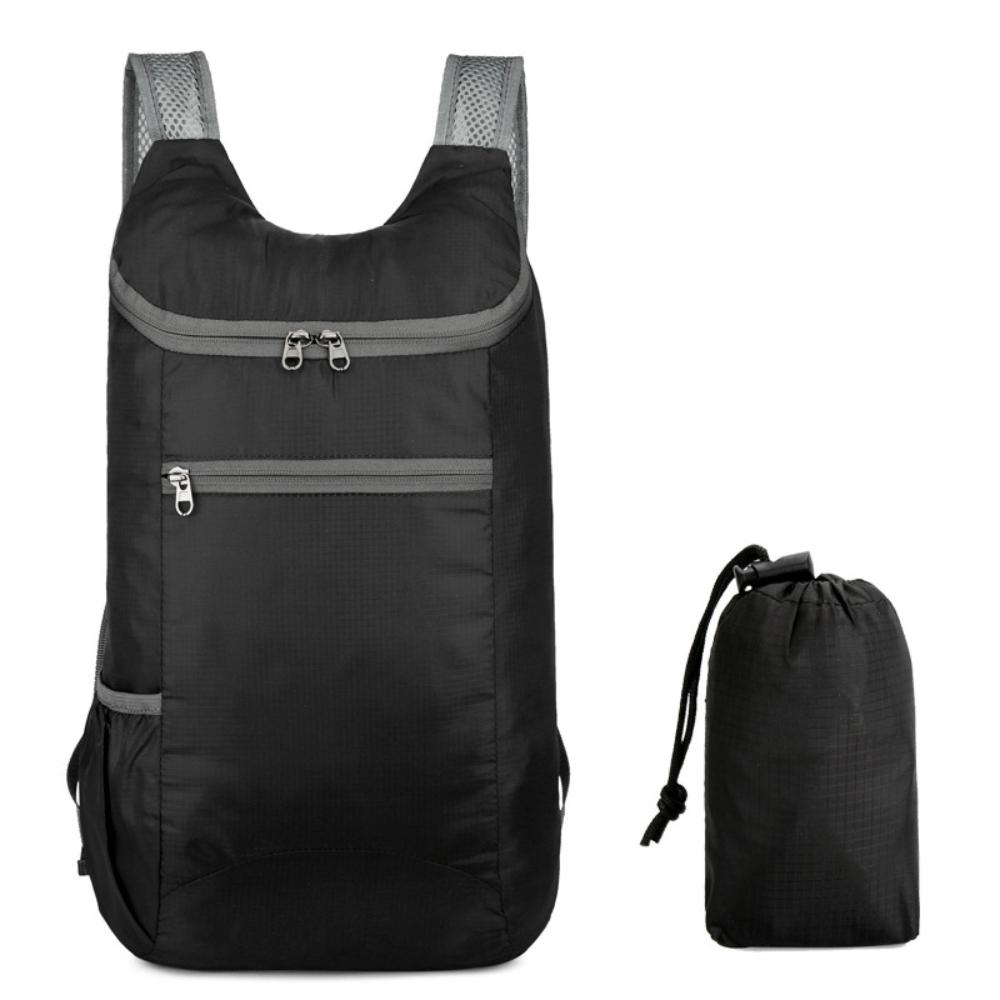 Water-proof Collapsible Lightweight Backpack Large-capacity Outdoor Sports and Leisure Marathon Mountaineering Bag