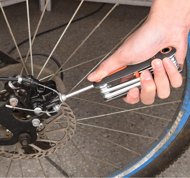 Folding Universal Hex & Torx Key Tool Set - Metric & Imperial