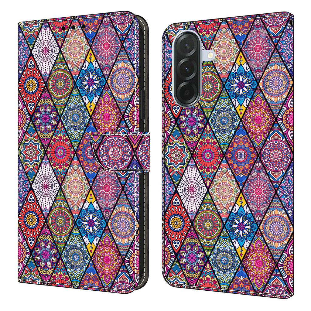 For Samsung Galaxy A56 5G/A36 5G Wallet Case Pattern Printing PU Leather Flip Stand Phone Cover