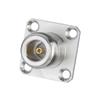 1Pcs N Type Female To Sma Female Water Proof Flange Connector Sma To N Female O-Ring Washer