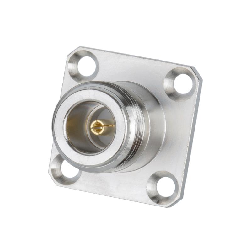 1Pcs N Type Female To Sma Female Water Proof Flange Connector Sma To N Female O-Ring Washer