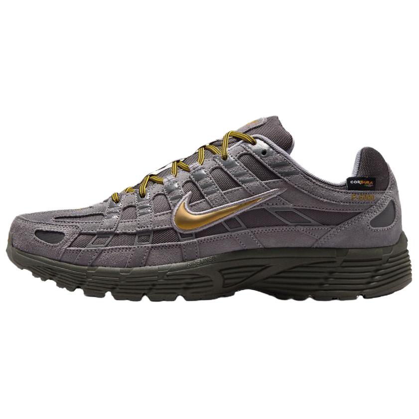 Nike P-6000 Bequeme Weiche Laufschuhe Unisex Sneaker Grau Gold IH0946201