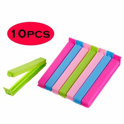 10 kusov/šarže Organizér na domáce skladovanie Kuchynské náradie Jedlo Snack Upevňovacie vrecko