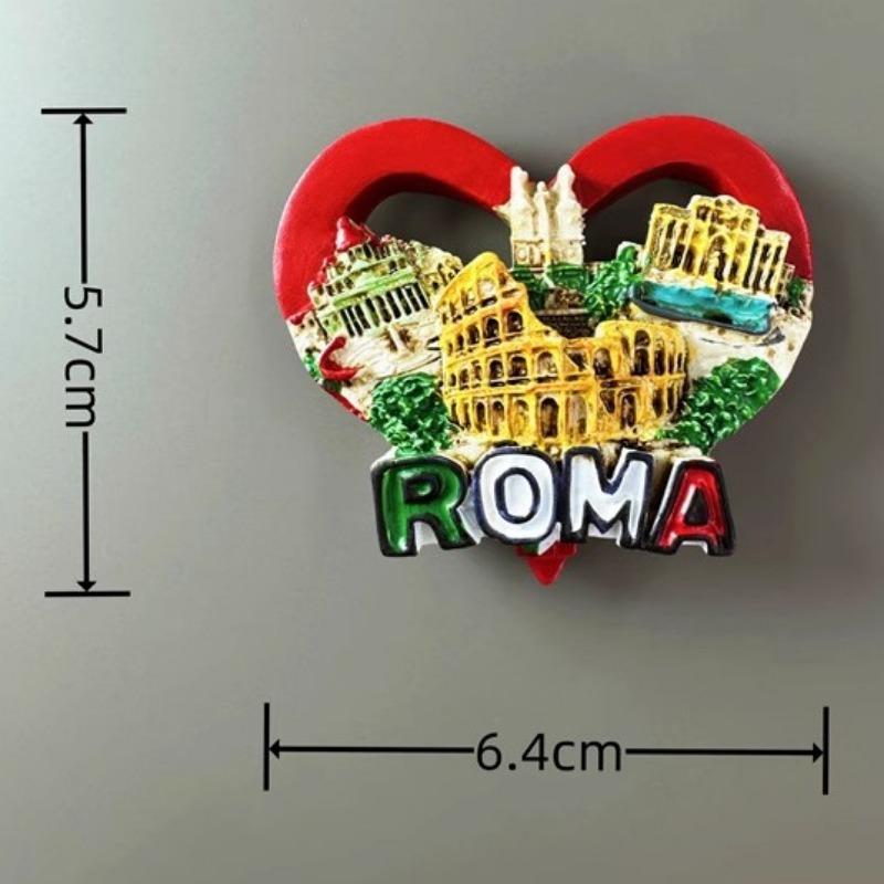 Italy Travelling Souvenirs Roma Fridge Magnets Milan Bologna Cefalu Otranto Lake Maggiore Vieste Fridge Stickers Wedding Gifts