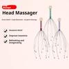 Massageador de cabeça de polvo, extrator de alma, agarrar e ingerir, artefato de coçar a cabeça, coceira no couro cabeludo, meridianos coçando o topo da cabeça