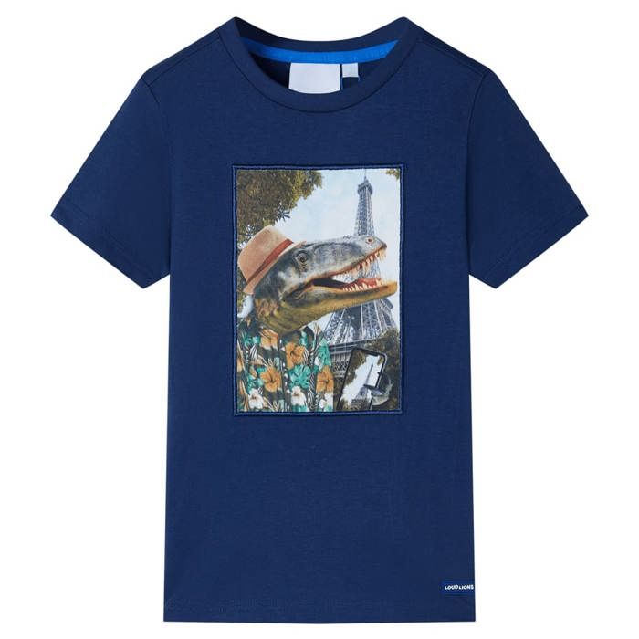 Dark Blue T-shirt for Children 92/104/116/128/140