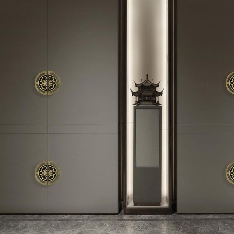 Zinc Alloy Cabinet Cupboard Drawer Pull Semi-circular Home Furniture Handle