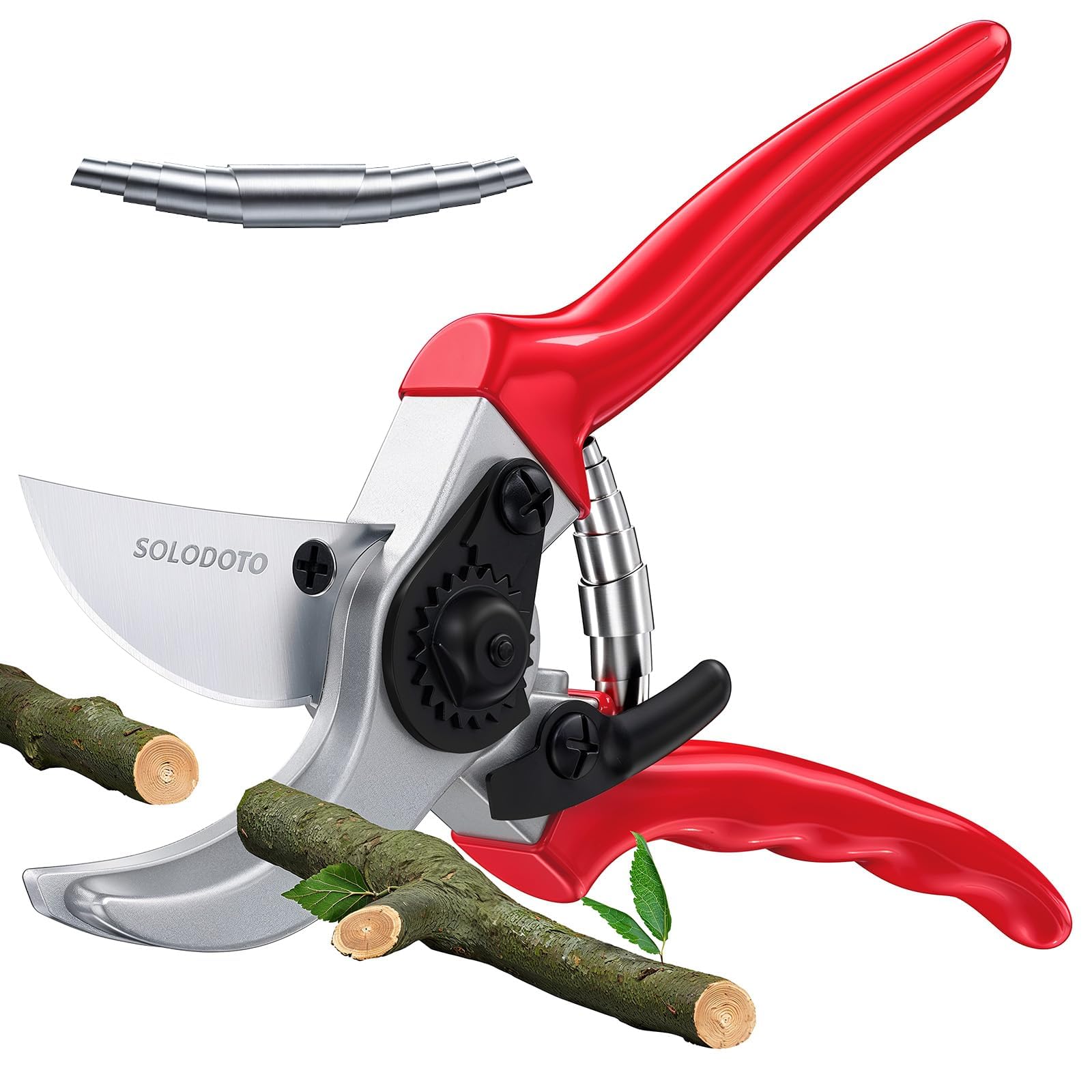 

Рекомендованный популярным садоводом Секатор SOLOTODO Профессиональный Секатор Немецкий 4-кратная Острота SK5 Высокоуглеродистая Сталь 5-кратная Долговечность Устойчивый к Ржавчине Эргономичный Алюминий