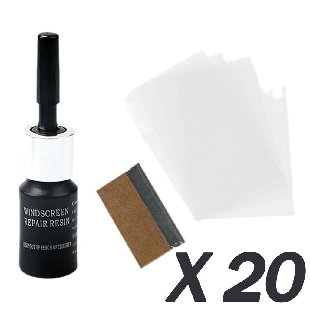 Car Glass Repair Window Cracks Gone Kit Remove Scratch Automobile Truck Motorcycles Broken Repair Windscreen Crack Recovery Set