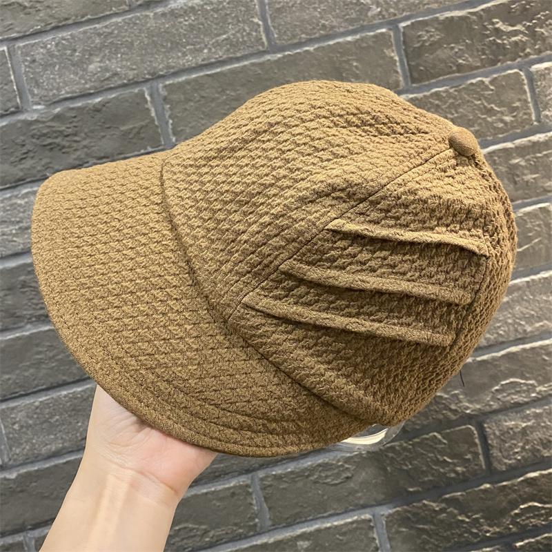 Spring and Autumn New Versatile Face Cap Women's Outdoor Travel Face Cover Sunscreen Hat Simple and Fashionable Bucket Hat