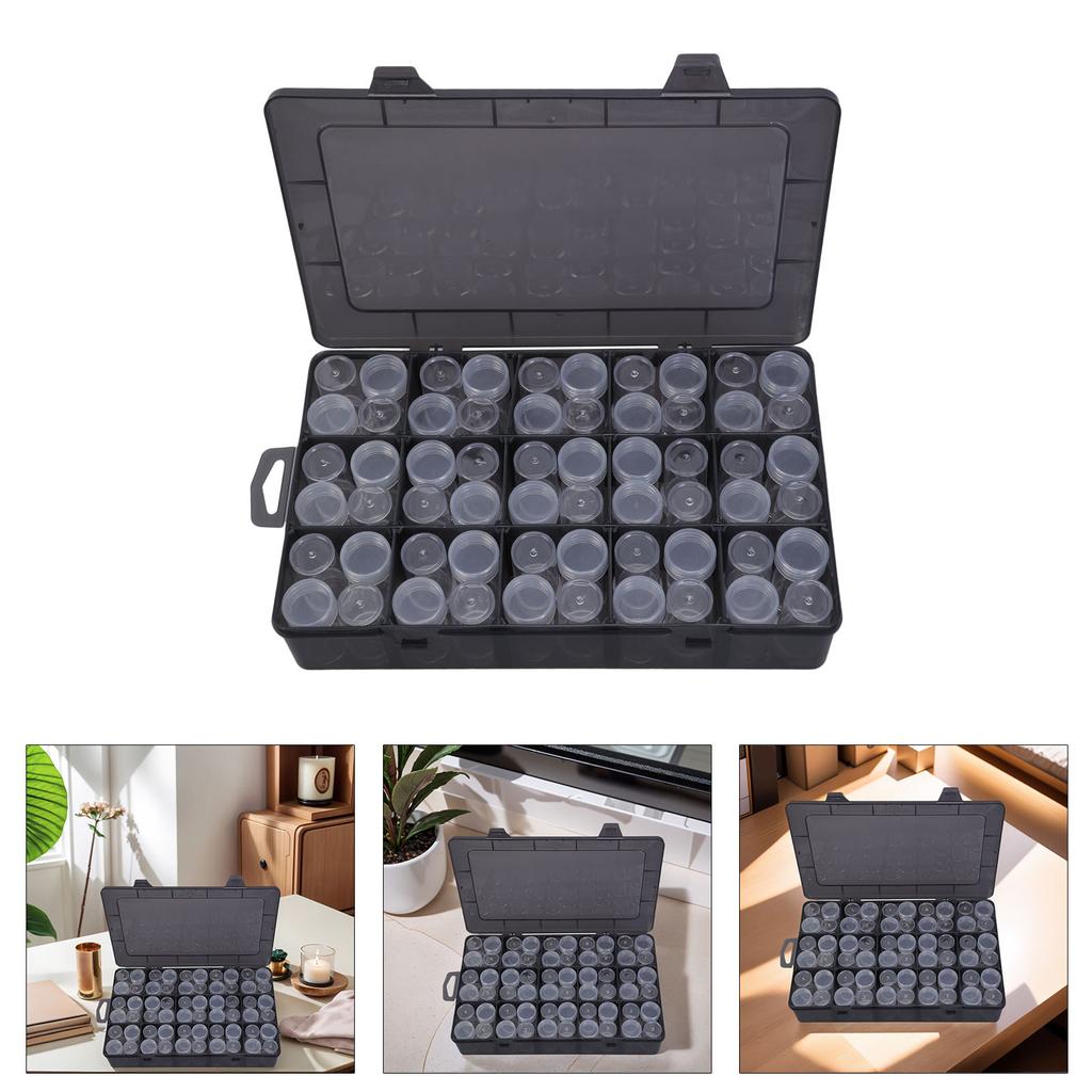 15 Grid Plastic Jewelry Storage Box With Removable Dividers For Versatile Organization And Easy Access To Small Items