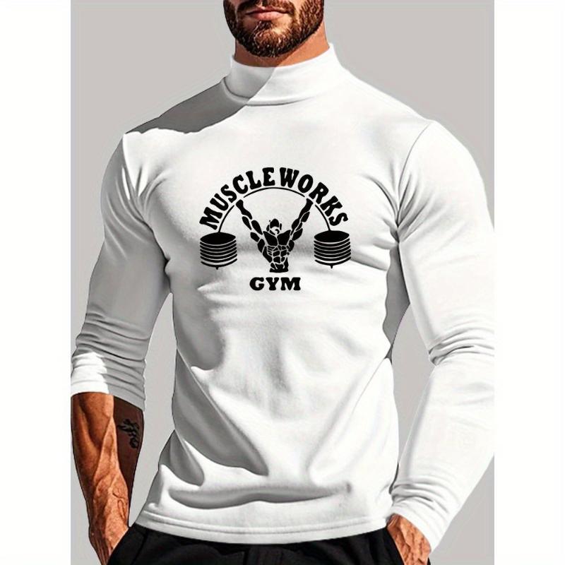 

Relaxed Fit, Men s Long Sleeve Tee, Ideal for Casual Gatherings & Coffee Runs XXL белый