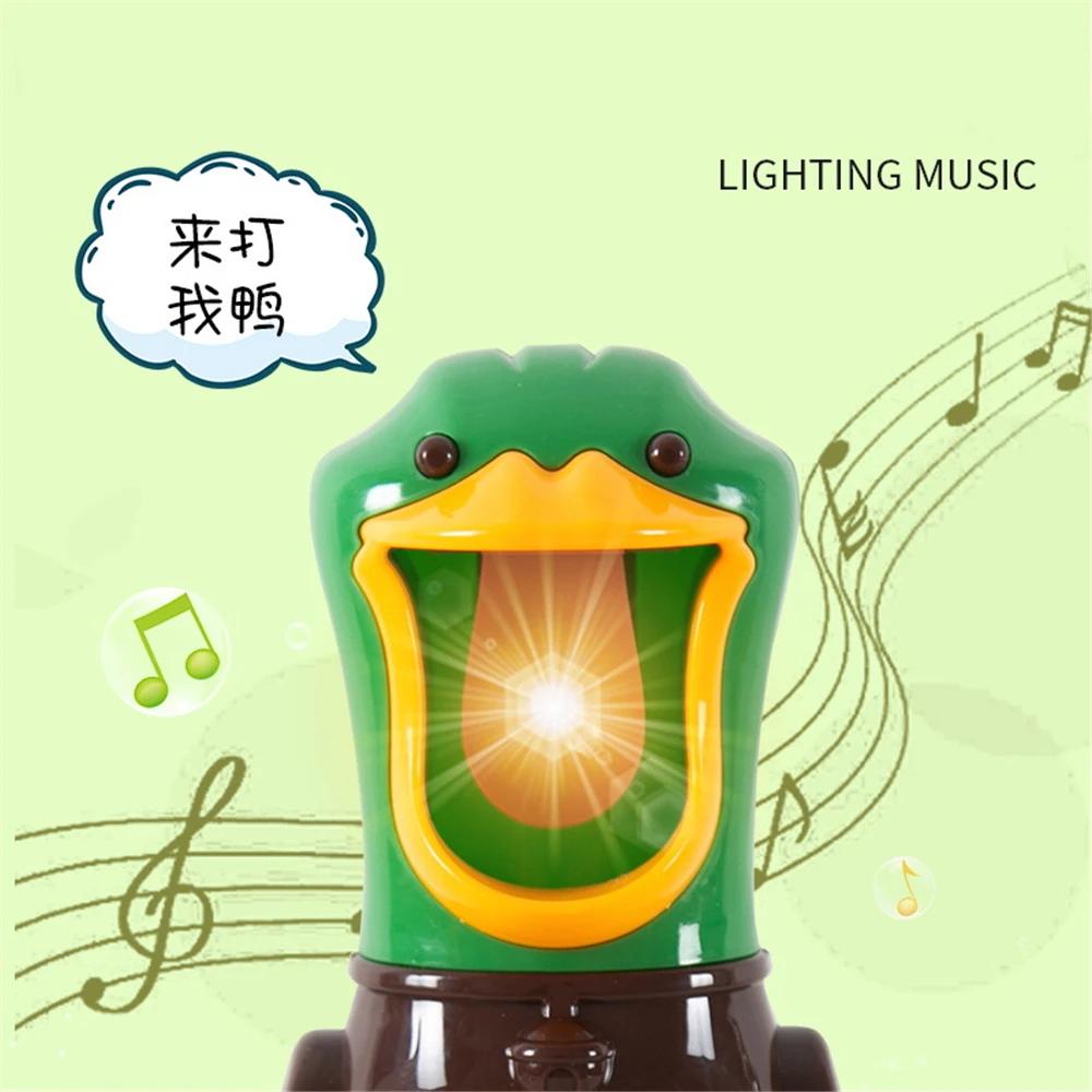 Non-Toxic Shooting Duck Toys Air-Powered Gun Soft Bullet Ball Scoring Battle Games Funny Gun Toy Parent-Child Interactive Toy Kids Gifts