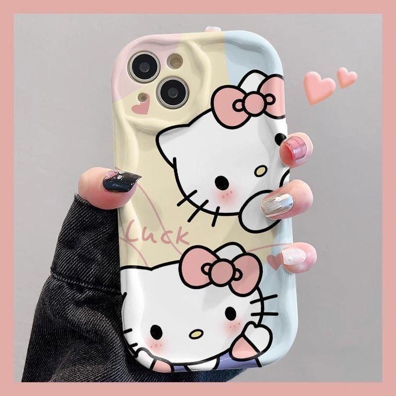 

Sanrio Hello Kitty Phone Case for iPhone 16 Pro Max, 15, 14, 13 - Cute Design iPhone 14 Pro