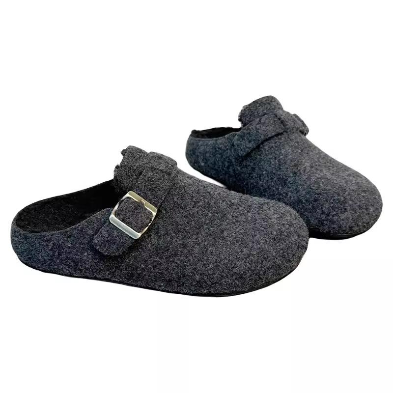 Fashion Women Flats Platform Slippers Fashion Mules Shoes Trend New Winter 2025 Slingback Shoes Casaul Flip Flops Woman Slides Zapatos