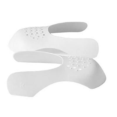 20 Pezzi Proteggi Pieghe Scarpe Anti-Piega Elastici Flessibili ABS Lavabili Protezione Pieghe Scarpe per