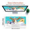 Winter Wonderland Friends Large Gaming Mouse Pad Nonslip Rubber Base Waterproof Desk Mat For Office Pc Laptop