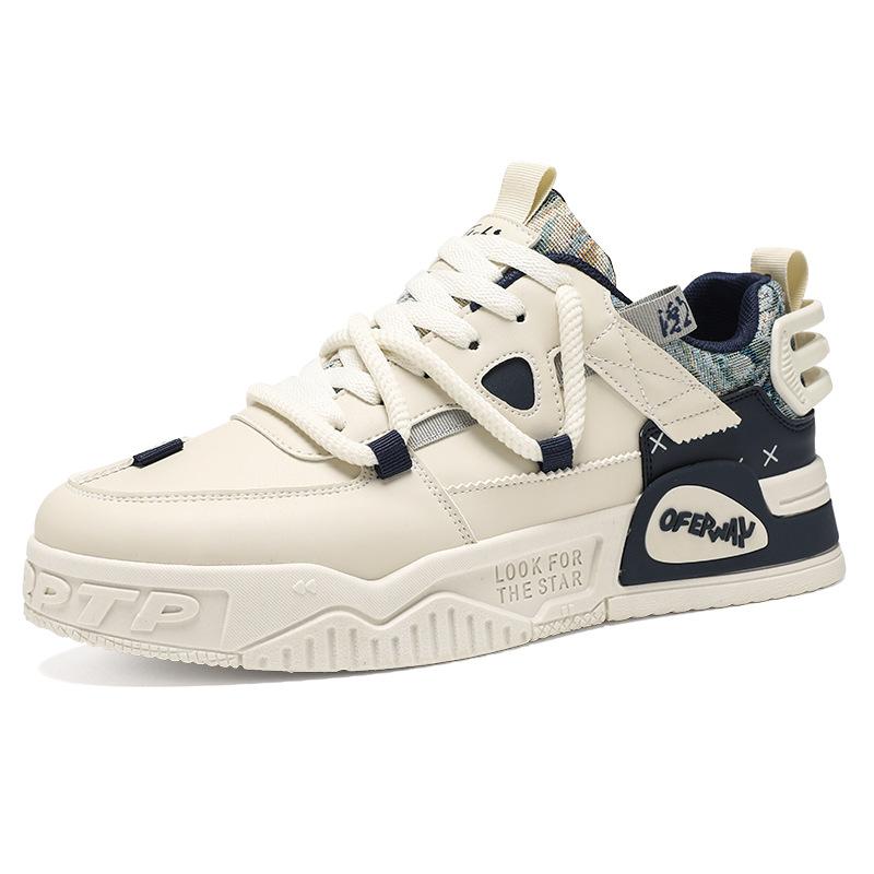 New Shoes for Men Sneakers Breathable Casual Fashionable Skateboard Shoes Male Low Top Platform Vulcanized Shoes Tenis Masculino