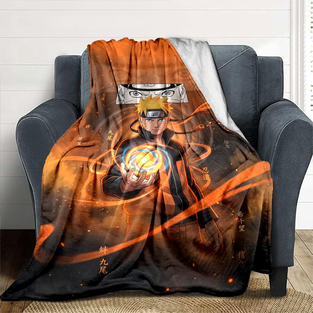 Naruto Blanket Ultra-Soft Perfect for Office Chair Bedding Bed for All Occasions Warmthful Decor Gifts For Family Or Friends