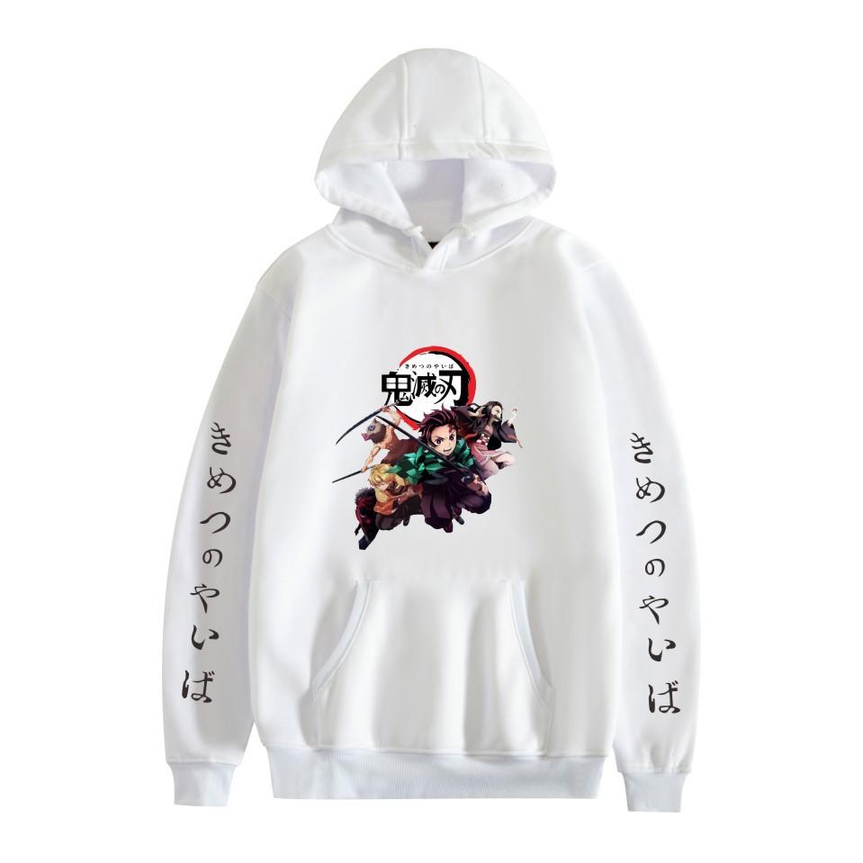 Demon Slayer Anime Hoodies Plus Size Hanorac cu glugă pentru bărbați Hoodies Unisex Imprimat Pullover Streetwear Men's Hanorac cu glugă