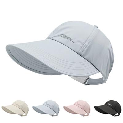 Men's And Women's Baseball Caps, Lightweight Wide Brimmed Outdoor Caps, Adjustable Buckle Sun Hats