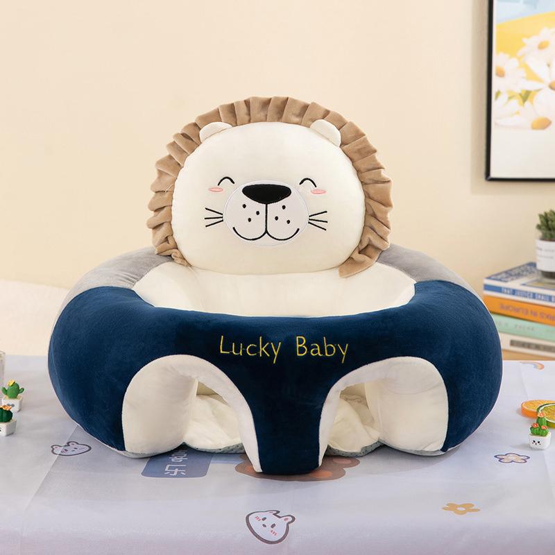 Babies Learn To Sit On Sofas, Babies And Toddlers Learn To Sit On Anti-Fall Seats, And Practice Sitting Postures