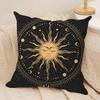 Tarot Sun and Moon Cushion Cover Soft Plush DoubleSided Printed Sofa Pillow Cushion Cover  Cozy AllSeason Durable Decor Gift