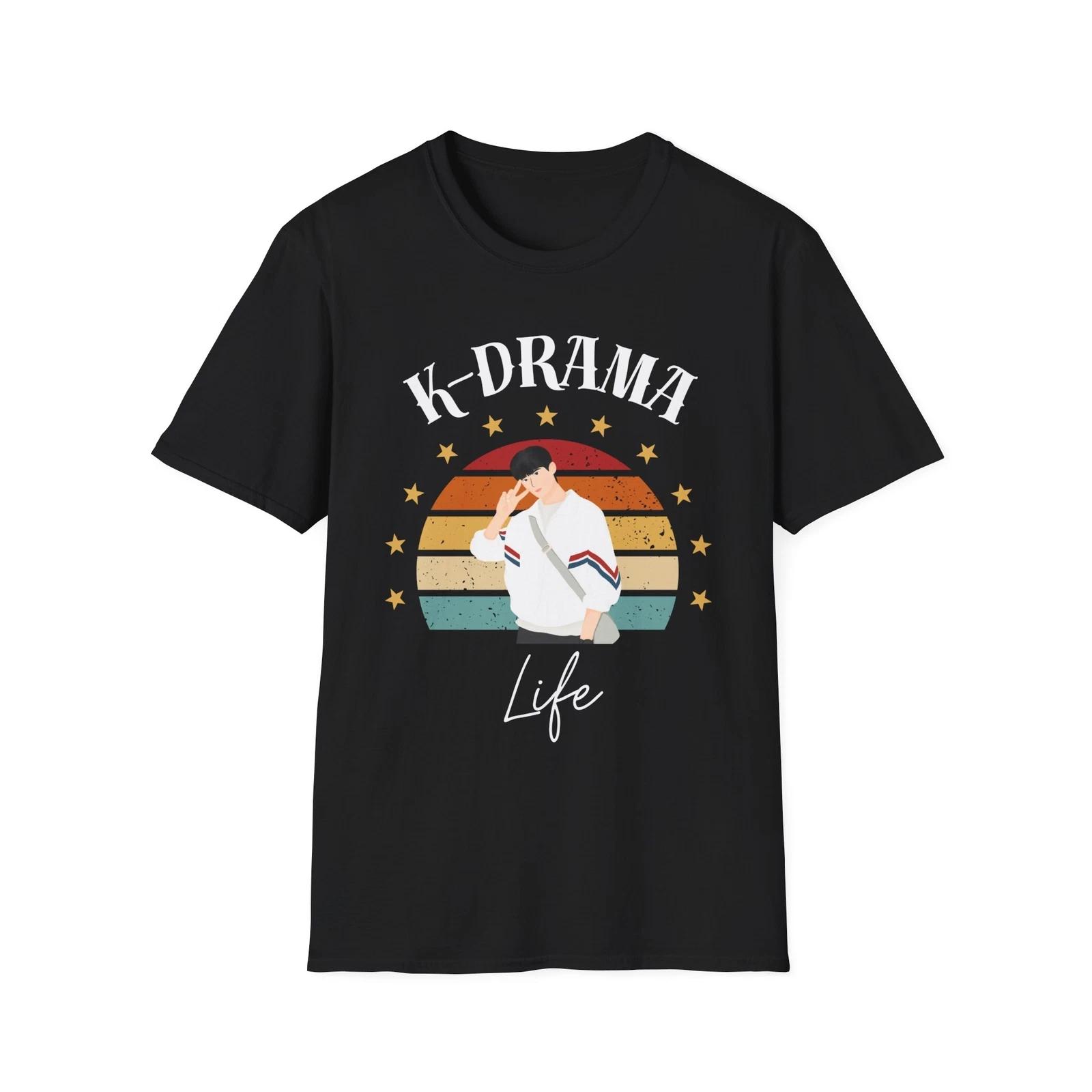 K-Drama Life Shirt, Cute K-Pop Apparel, cool kdrama wear, romance XL