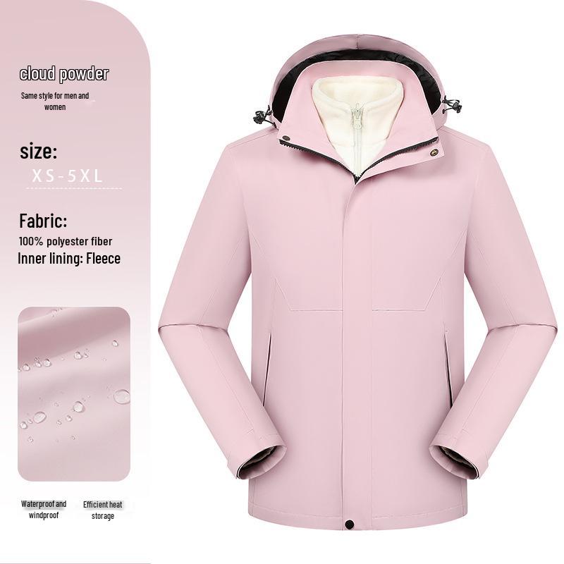 Men's Waterproof Windproof Stand Collar Work Jacket with Custom Logo for Autumn/Winter