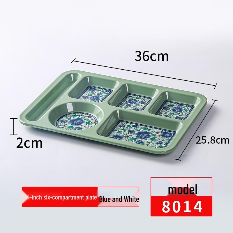

Melamine Divided Lunch Tray