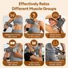 2026 New 11-IN-1 Electric Massage Gun 99 Level Powerful Fascia Gun High-Frequency Vibration Body Massage Gun Arms Leg Muscle Masajeador