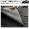 For Tesla 2019-2023 Model Y Rear Seat Back Cover TPE Rear Backrest Protector Pad All Weather Split Liner Pet Mat Anti-dirty Pad