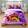 Bedding Set 1 Duvet Cover 2 Pillowcases Five Nights At Freddy’s Print Soft Bed Linen Bedroom Decor