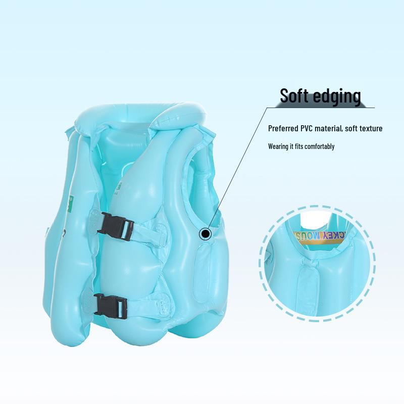 Nafukovací plavky ABC Zesílené PVC Nepropustná dětská záchranná vesta