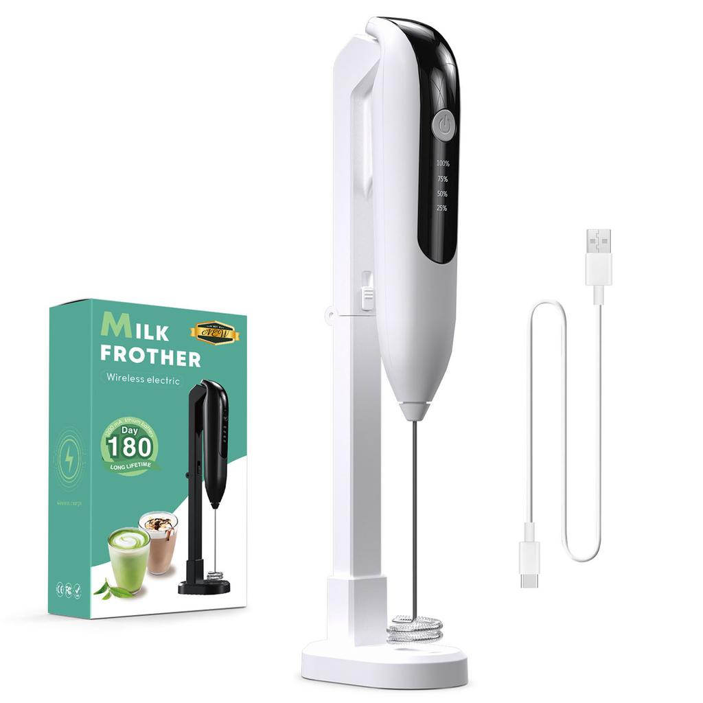 Handheld Wireless Charging Beater Portable Adjustable Eggs Blender Kitchen Supplies
