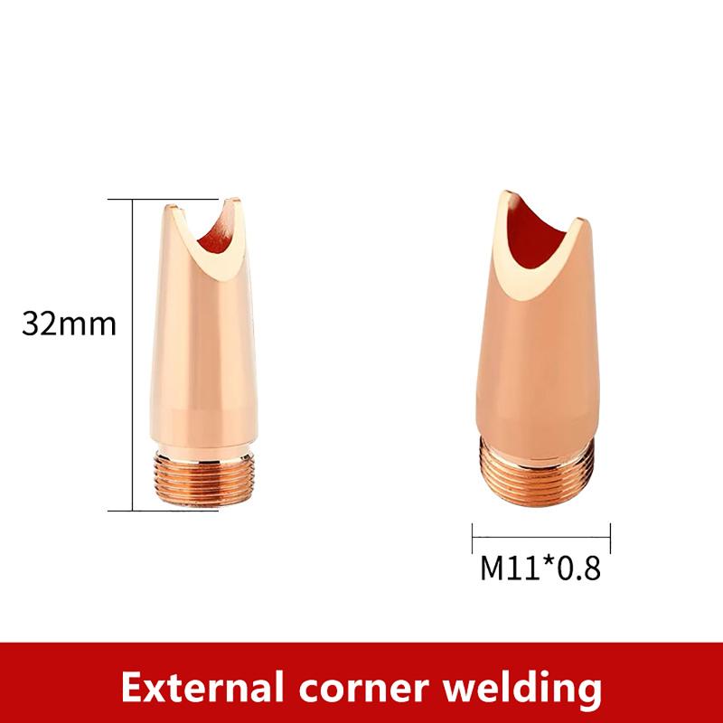 Laser Welding Nozzle HRLASER WSX H32 M11 Welder Wire Feeder Copper Nozzles 1.0/1.2/1.6 Wire Guide Tools For K1M A2M HD21