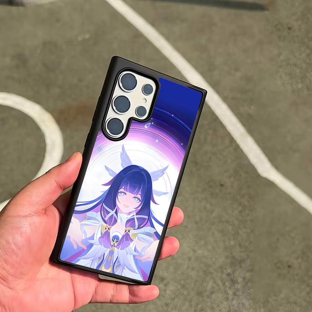 Genshin Impact Yae Shenhe Klare Handyhülle Für SAMSUNG Galaxy S26 S25 S24 S23 S22 S21 S20 FE Plus Ultra Hülle
